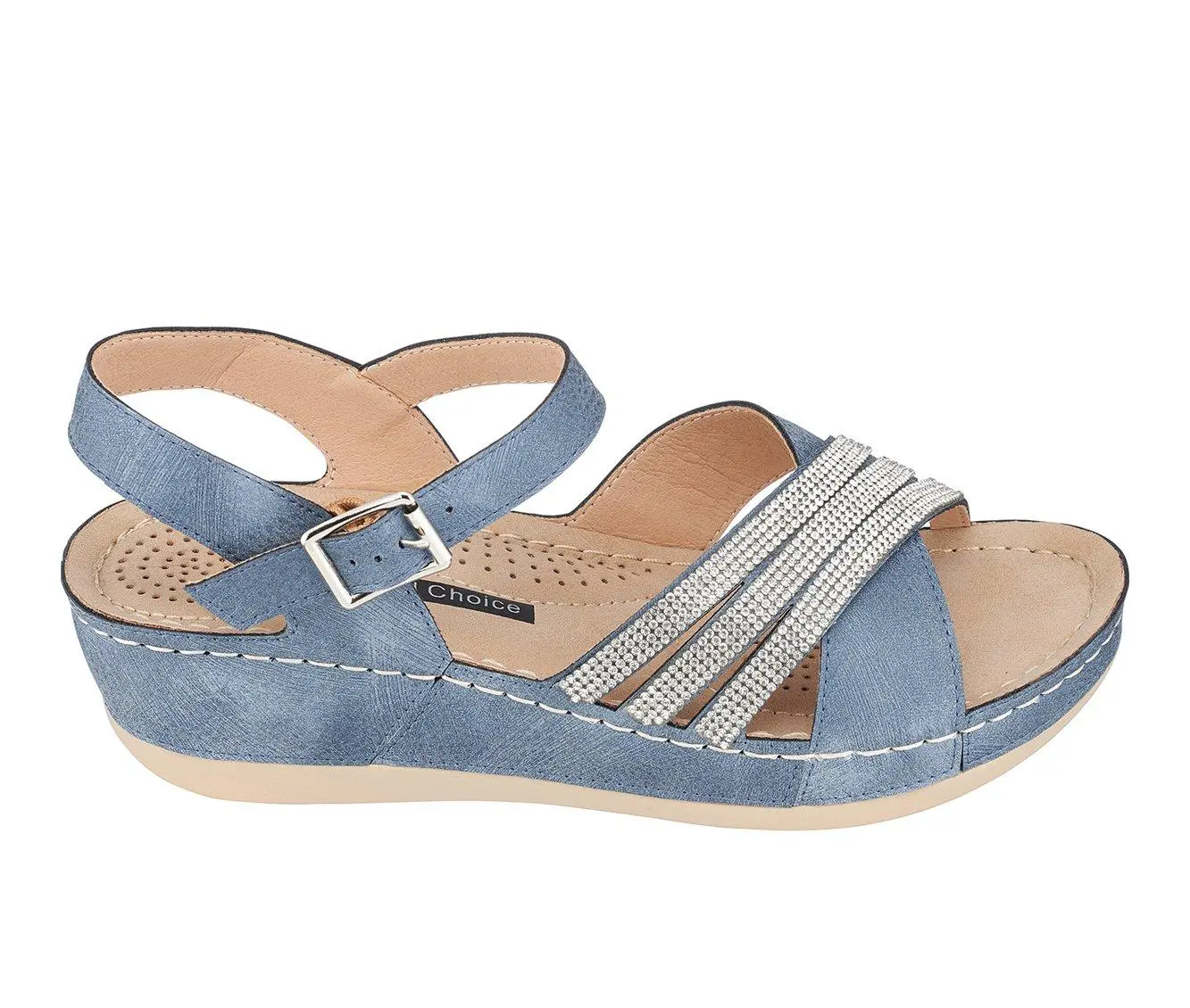 Women's GC Shoes Lorraine Wedge Sandals 3 Women's GC Shoes Lorraine Wedge Sandals