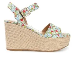 Women's Journee Collection Pearrl Espadrille Wedge Sandals -Heeled Sandals Shop 1 1015