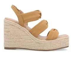Women's Journee Collection Santorynn Espadrille Wedge Sandals -Heeled Sandals Shop 1 1019