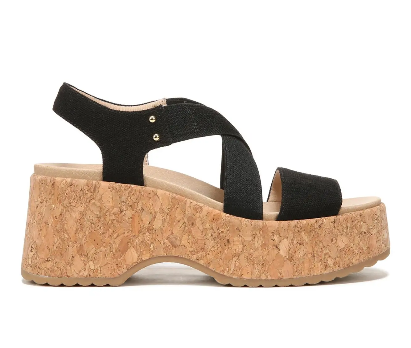Women's Dr. Scholls Dottie Cork Wedge Sandals 4 Women's Dr. Scholls Dottie Cork Wedge Sandals - Image 2