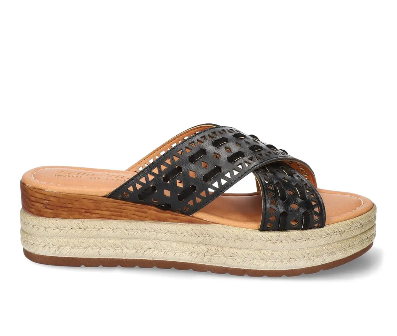 Women's Bella Vita Italy Exa-Italy Espadrille Wedge Sandals 3 Women's Bella Vita Italy Exa-Italy Espadrille Wedge Sandals