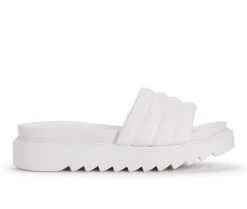 Women's MUK LUKS Sun Catcher Platform Sandals -Heeled Sandals Shop 1 1423