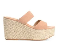 Women's Journee Collection Ilyana Espadrille Platform Wedge