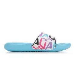 Girls' Under Armour Little Kid & Big Kid Ansa Print Sport Slides