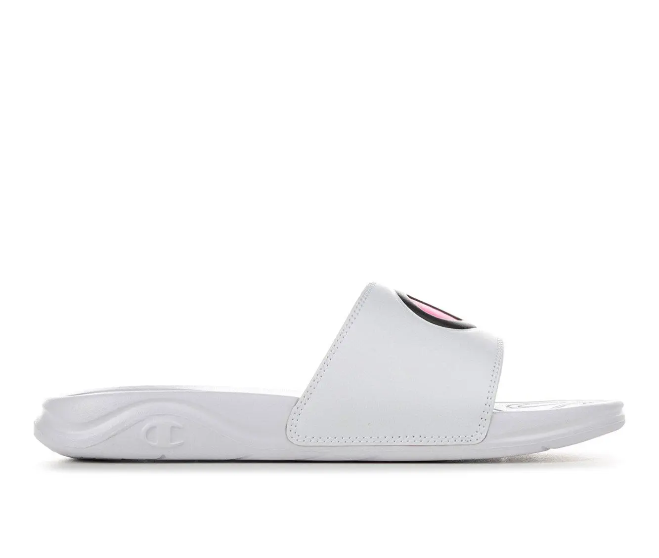 Girls' Champion Little Kid & Big Kid Mega Slide Sport Slides 4 Girls' Champion Little Kid & Big Kid Mega Slide Sport Slides - Image 2