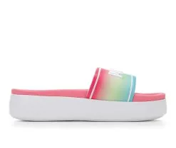 Women's Puma Platform Slide Ombre Sport Slides -Heeled Sandals Shop 1 1785