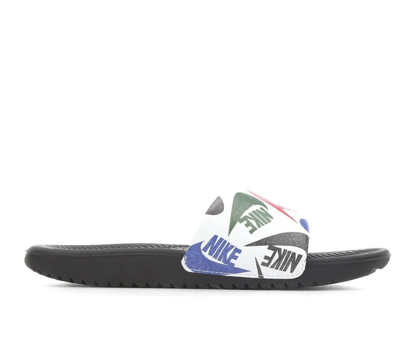 Boys' Nike Little Kid & Big Kid Kawa Print Sport Slides 4 Boys' Nike Little Kid & Big Kid Kawa Print Sport Slides - Image 2