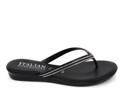 Women's Italian Shoemakers Minley Flip-Flops -Heeled Sandals Shop 1 391