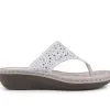 Women's Cliffs By White Mountain Calling Wedge Flip-Flops