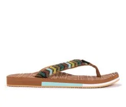 Women's MUK LUKS Sand Dune Flip-Flops