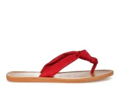 Women's Journee Collection Brindle Flip-Flops