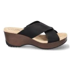 Women's Easy Works By Easy Street Ragan Slip Resistant Wedge Sandals