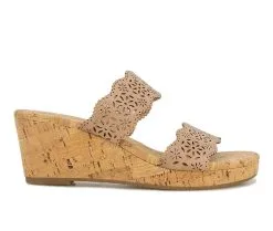 Women's XOXO Janice Wedge Sandals