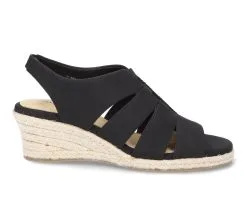 Women's Easy Street Aziza Espadrille Wedge Sandals