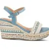 Women's Patrizia Tisch Espadrille Wedge Sandals -Heeled Sandals Shop 1 856