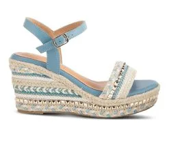 Women's Patrizia Tisch Espadrille Wedge Sandals