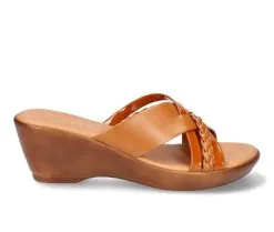 Women's TUSCANY BY EASY STREET Marzia Wedge Sandals