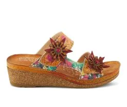 Women's L'Artiste Polka Wedge Sandals