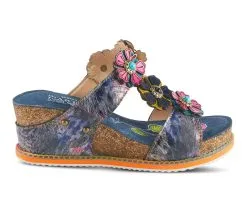 Women's L'Artiste Berti Wedge Footbed Sandals