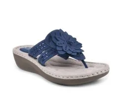 Women's Cliffs By White Mountain Cupcake II Flip-Flops -Heeled Sandals Shop 2 147