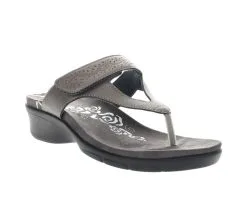Women's Propet Wynzie Wedge Flip-Flops -Heeled Sandals Shop 2 154