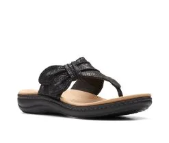 Women's Clarks Laurieann Rae Flip-Flops -Heeled Sandals Shop 2 201