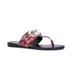 Women's New York And Company Cassandra Flip-Flops -Heeled Sandals Shop 2 224
