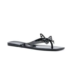 Women's Olivia Miller Annabella Flip-Flops -Heeled Sandals Shop 2 225