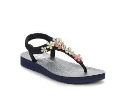 Women's Skechers Cali Meditation Glass Daisy Sandals -Heeled Sandals Shop 2 233