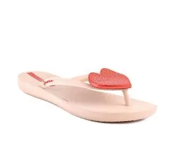 Girls' Ipanema Little Kid & Big Kid Wave Heart II Flip-Flops -Heeled Sandals Shop 2 234
