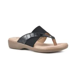 Women's Cliffs By White Mountain Bumble Thong Sandals -Heeled Sandals Shop 2 244