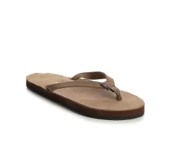 Women's Rainbow Sandals Single Layer Premier Leather -301ALTSN Flip-Flops -Heeled Sandals Shop 2 252