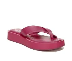 Women's Franco Sarto Jonas Platform Flip-Flops -Heeled Sandals Shop 2 257