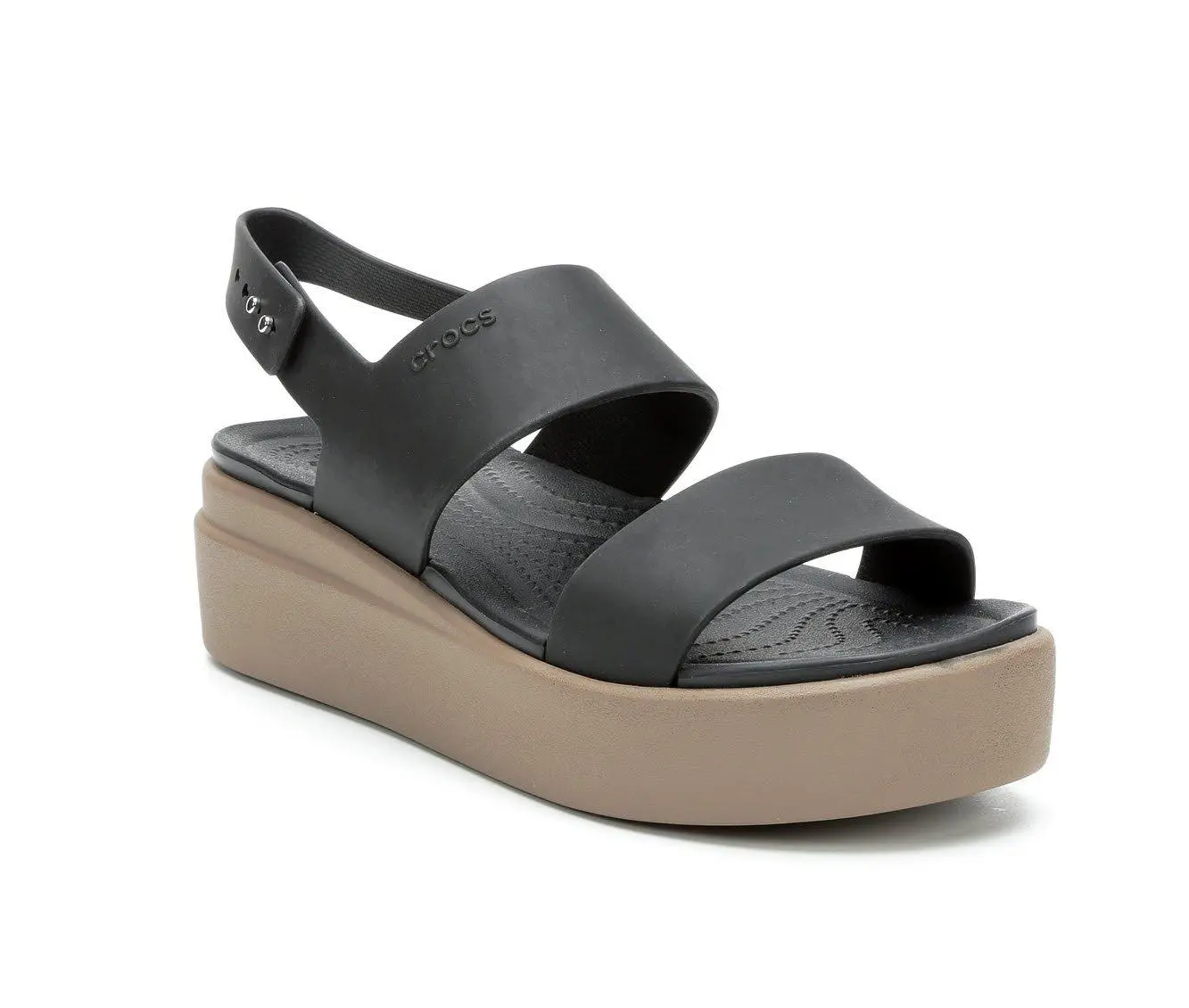 Women's Crocs Brooklyn Low Wedge Sandals 5 Women's Crocs Brooklyn Low Wedge Sandals - Image 3