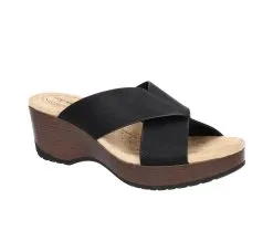 Women's Easy Works By Easy Street Ragan Slip Resistant Wedge Sandals -Heeled Sandals Shop 2 339