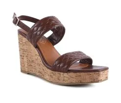 Women's London Rag Mohana Wedge Sandals -Heeled Sandals Shop 2 354
