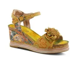 Women's L'Artiste Vienrose-Fleur Wedges -Heeled Sandals Shop 2 360