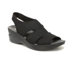 Women's BZEES Daytona Wedge Sandals -Heeled Sandals Shop 2 392