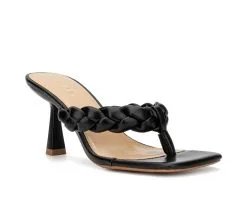 Women's Torgeis Ginger Braided Thong Dress Sandals -Heeled Sandals Shop 2 44