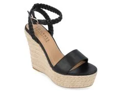 Women's Journee Collection Andiah Espadrille Wedge Sandals -Heeled Sandals Shop 2 445