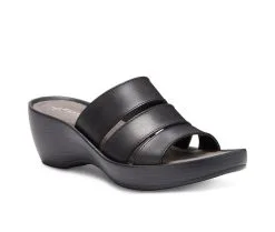 Women's Eastland June Slide Sandals -Heeled Sandals Shop 2 45