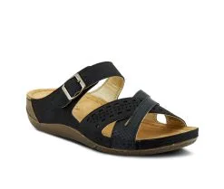 Women's Flexus Denia Footbed Sandals -Heeled Sandals Shop 2 474