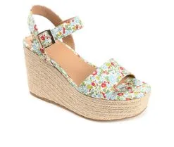 Women's Journee Collection Pearrl Espadrille Wedge Sandals -Heeled Sandals Shop 2 507