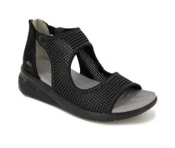 Women's JBU By Jambu Margot-Wide Low Wedge Sandals -Heeled Sandals Shop 2 533