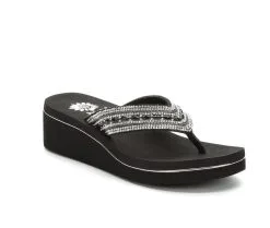 Women's Yellow Box Marcy Platform Flip-Flops -Heeled Sandals Shop 2 539