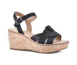 Women's White Mountain Simple Wedge Sandals -Heeled Sandals Shop 2 549