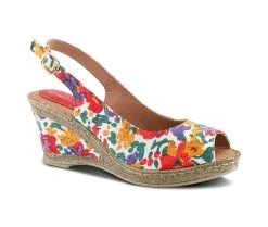 Women's Patrizia Candance-Bloom Wedges -Heeled Sandals Shop 2 575