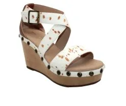 Women's Very Volatile Zitola Platform Wedge Sandals -Heeled Sandals Shop 2 599