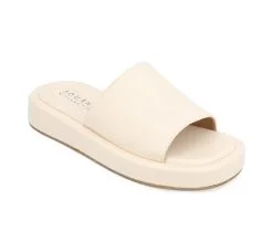 Women's Journee Collection Denrie Flatform Sandals -Heeled Sandals Shop 2 653