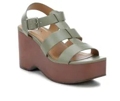 Women's Y-Not Rumble Platform Wedges 10 Women's Y-Not Rumble Platform Wedges -Heeled Sandals Shop 2 730